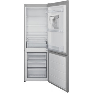 Heinner HC-V2701SWDE++, 268 L, Clasa E, LessFrost, Iluminare LED, Control mecanic, Termostat ajustabil, Dozator apa, 170 cm, Argintiu