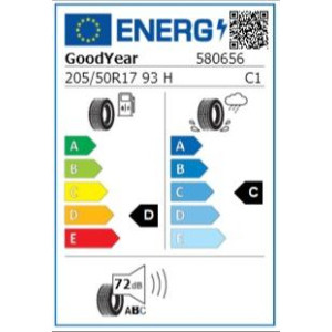 Goodyear UG Performance 3 XL205/50R17 93H