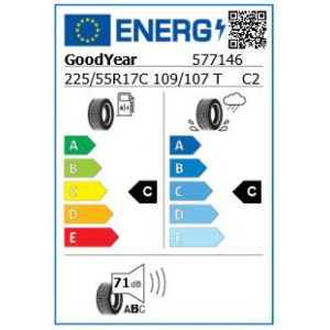 Goodyear UG Cargo225/55R17C 109/107T