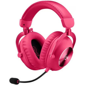 Casti Gaming Logitech G PRO X 2 Lightspeed Wireless Magenta - PC