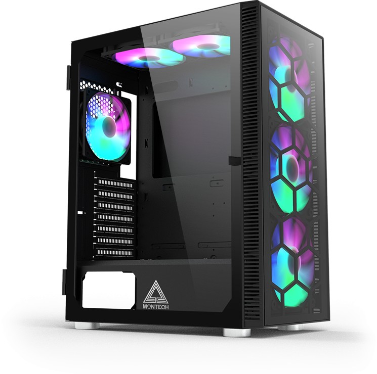 Carcasa Montech X3 Glass RGB