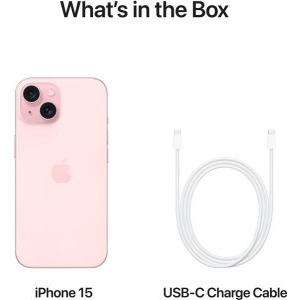 Apple iPhone 15, 128GB, 5G, Pink