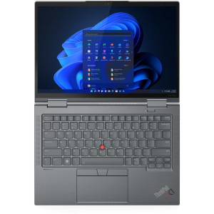 Lenovo 14'' ThinkPad X1 Yoga Gen 8, WQUXGA OLED Touch, Procesor Intel® Core™ i7-1355U (12M Cache, up to 5.00 GHz), 32GB DDR5, 1TB SSD, Intel Iris Xe, Win 11 Pro, Storm Grey