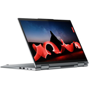 Lenovo 14'' ThinkPad X1 Yoga Gen 8, WQUXGA OLED Touch, Procesor Intel® Core™ i7-1355U (12M Cache, up to 5.00 GHz), 32GB DDR5, 1TB SSD, Intel Iris Xe, Win 11 Pro, Storm Grey