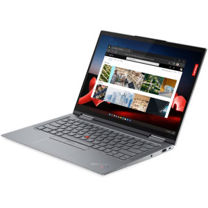 Lenovo 14'' ThinkPad X1 Yoga Gen 8, WQUXGA OLED Touch, Procesor Intel® Core™ i7-1355U (12M Cache, up to 5.00 GHz), 32GB DDR5, 1TB SSD, Intel Iris Xe, Win 11 Pro, Storm Grey