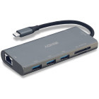 LINDY DST-Mini Plus, USB-C Laptop Mini Docking Station