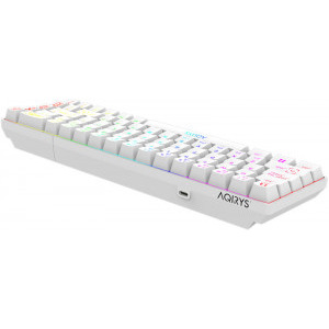 AQIRYS Mira White Wireless/Bluetooth Mecanica