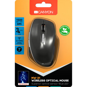 Canyon CNS-CMSW21DG Wireless Dark Gray