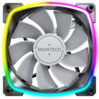 Ventilator Montech RX120 PWM ARGB 120mm Black/Grey