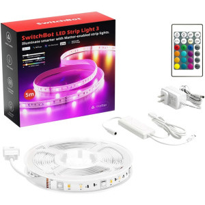 SwitchBot Banda LED RGB Smart W1702110, 5 m