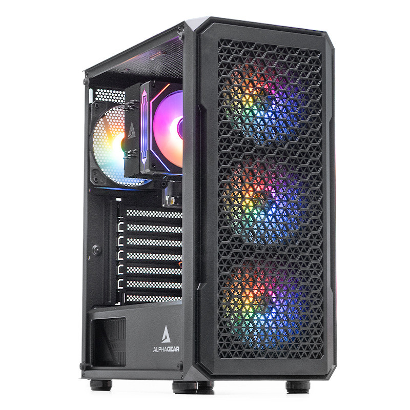 PC Gaming ZMEU Ultimate Esports Edition, AMD Ryzen 7 5700G 3.8GHz, 16GB DDR4, 1TB SSD, Radeon Graphics 8, Iluminare RGB