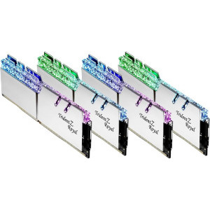 Memorie G.Skill Trident Z Royal Silver 64GB DDR4 3600MHz CL16 Quad Channel Kit