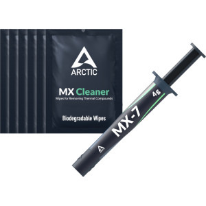 Pasta termoconductoare ARCTIC AC MX-7, 4 grame + MX Cleaner 6 buc.