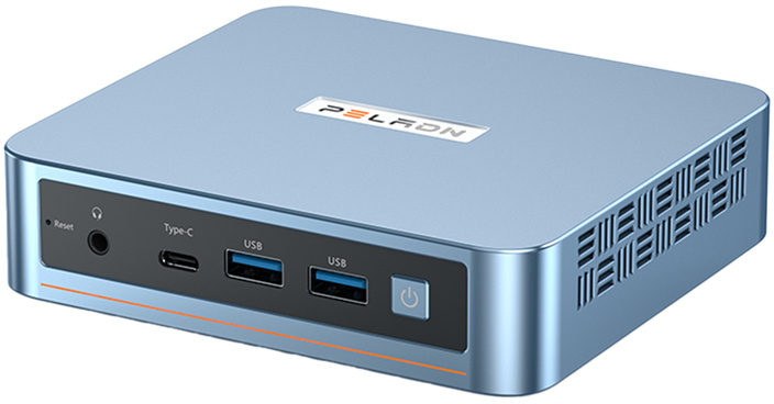 Mini PC Peladn WI-6, Procesor Intel N95 3.4GHz Alder Lake-N, 16GB RAM, 512GB SSD, UHD Graphics, Windows 11 Pro