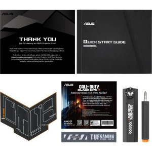 ASUS Radeon RX 9070 XT TUF GAMING OC COD Black Ops 7 Special Edition 16GB GDDR6 256-bit