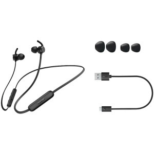Philips In-Ear, TAE1209BK/00, Wireless, Bluetooth, Black