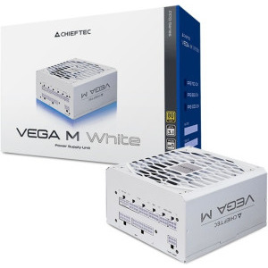 Chieftec Vega M PPG-750-CW, 80+ Gold, 750W, White