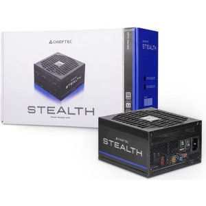 Chieftec Stealth Series SPX-1200-FC, 80+ Platinum, 1200W, Black