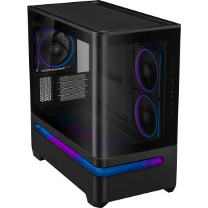 Gaming BALAUR Powered by ASUS, AMD Ryzen 5 9600X 3.9GHz, 32GB DDR5, 1TB SSD, RX 9060 XT 16GB GDDR6, Iluminare RGB