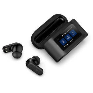 Philips In-Ear, TAT6000BK/00, True Wireless, Bluetooth, 4 Microfoane, Hybrid ANC, IPX5, Black