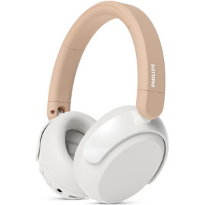 Casti Philips Over-Ear pentru copii, TAK5500AL/00, Wireless, Bluetooth, Light Orange