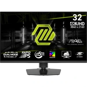 Monitor LED MSI Gaming MAG 322URDF E16 31.5 inch UHD / FHD IPS 0.5 ms Dual mode 160 Hz / 320 Hz HDR FreeSync Premium