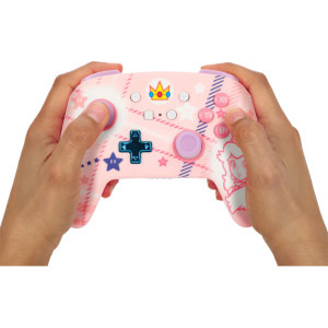 POWERA NSGP0255-01 pentru Nintendo Switch/OLED/Lite Princess Peach Plaid