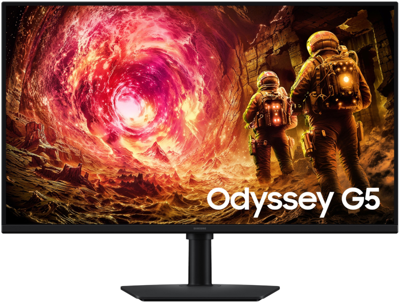 Monitor LED Samsung Gaming Odyssey G5 G50F LS32FG502EUXEN 31.5 inch QHD IPS 1 ms 180 Hz HDR FreeSync & G-Sync Compatible