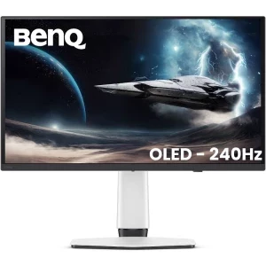 Monitor LED BenQ Gaming Mobiuz EX271UZ 27 inch UHD OLED 0.03 ms 240 Hz USB-C HDR FreeSync Premium Pro
