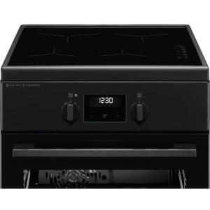 Electrolux LKI564266K, Inductie, 4 zone de gatit,  SteamBake, Multilevel Cooking, Autocuratare catalitica, Timer, Grill, AirFry, Clasa A, 50 cm, Negru