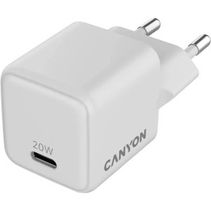 Canyon GaN, 1x USB-C, Power Delivery 20W, tehnologie Quick Charge 3.0