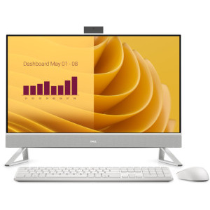 All-In-One PC DELL EC27250, 27 inch FHD Touchscreen, Intel® Core™ 7 150U 5.4GHz Raptor Lake, 16GB RAM, 1TB SSD, GeForce MX570 A 2GB, Camera Web, Windows 11 Pro