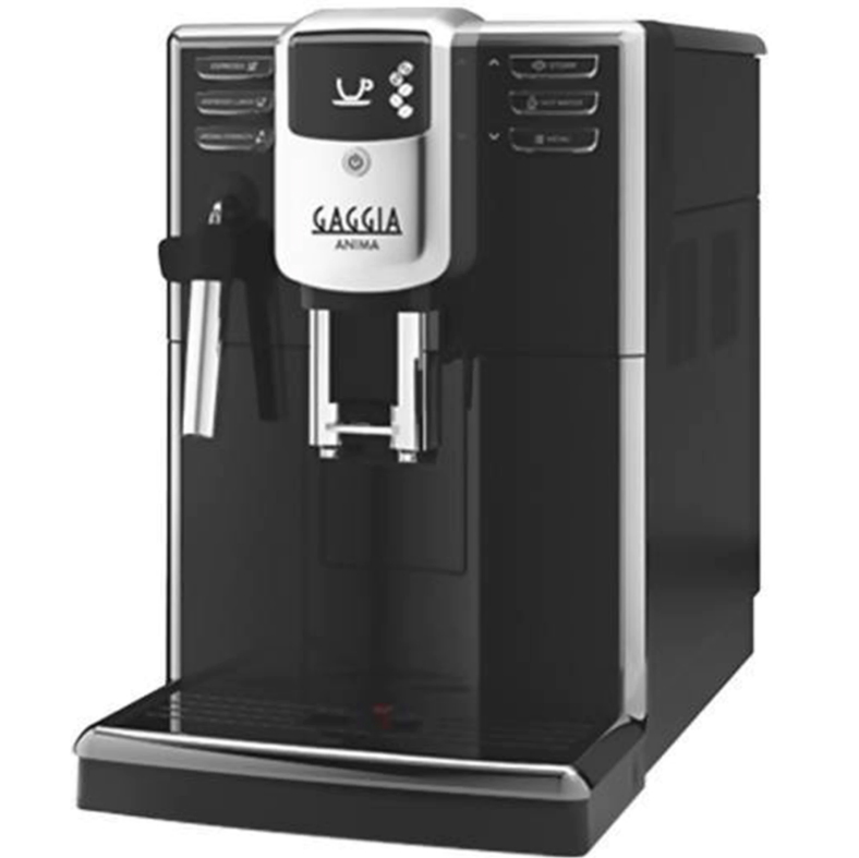 Espressor de cafea Gaggia Anima CMF, 1850 W, 15 bar, 1.8L, rasnita ceramica, optiaroma 5 trepte, 5 bauturi, Negru