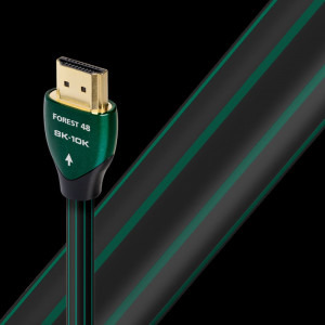 Audioquest Forest 48, HDMI Male - HDMI Male, v2.1, 2m, negru-verde