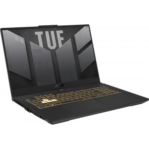 ASUS Gaming 17.3'' TUF F17 FX707ZC4, FHD 144Hz, Procesor Intel® Core™ i5-12500H (18M Cache, up to 4.50 GHz), 16GB DDR4, 512GB SSD, GeForce RTX 3050 4GB, No OS, Mecha Gray