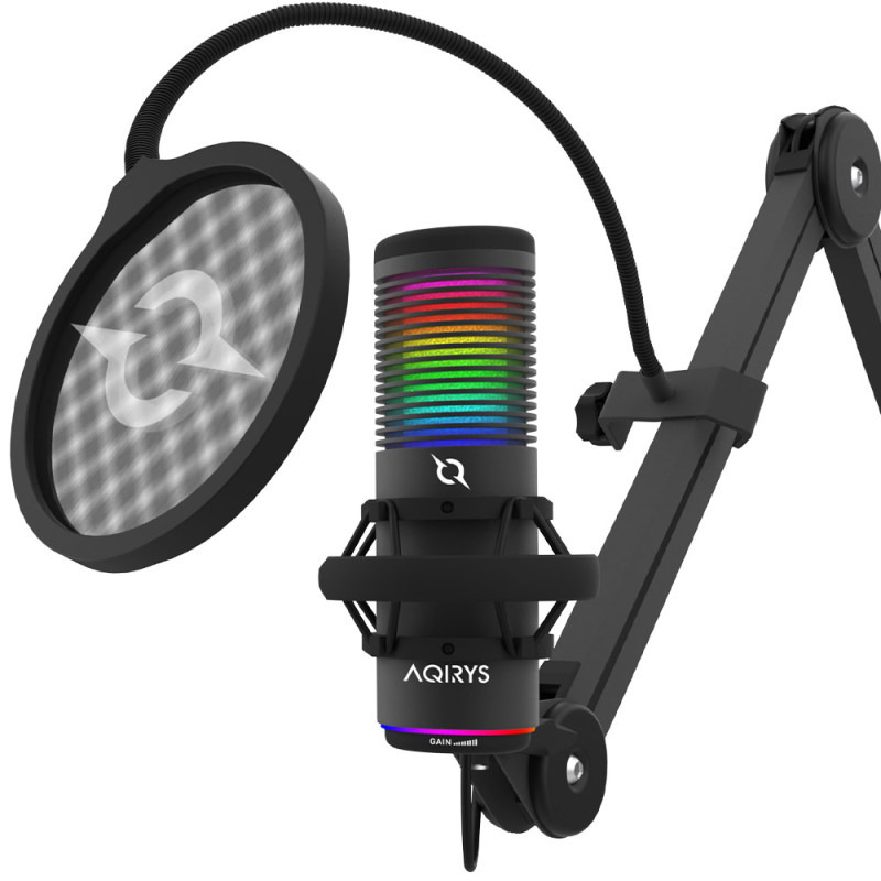 Microfon AQIRYS Galileo RGB - PC Garage