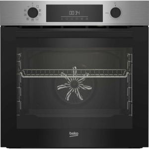 Cuptor incorporabil Beko BBIM11300XMP, Electric, 72 L, Multifunctional, Autocuratare pirolitica, AEROperfect, SteamShine Cleaning, 7 functii, Grill, Clasa A+, Inox