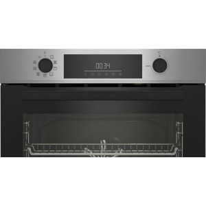 Beko BBIM11300XMP, Electric, 72 L, Multifunctional, Autocuratare pirolitica, AEROperfect, SteamShine Cleaning, 7 functii, Grill, Clasa A+, Inox