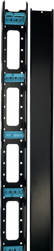 Accesoriu cabinet Eco series Organizator vertical rack 42U, 2 buc
