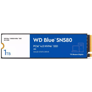 新品 WD Blue SN580 1TB NVMe SSD M.2 2280 SSD WD Blue SN580 1TB PCI Express 4.0 x4 M.2 2280 - PC Garage
