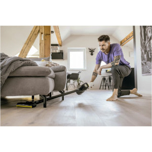 Karcher VC 4 Cordless myHome Pet, vertical, 0.65L, Alb/Negru