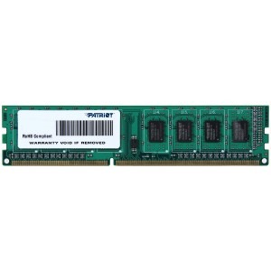 Patriot Signature Line 4GB DDR3 1333MHz CL9 Single Rank 1.5v