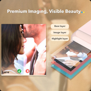 Liene Photo Paper ZINK 50 x 76 mm (2 x 3 inch) 50 coli pentru seria Pearl