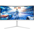 Monitor LED Philips Gaming 34M2C5501A/00 Curbat 34 inch UWQHD VA 1 ms 180 Hz HDR FreeSync Premium G-Sync White