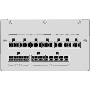 GIGABYTE GP-GME1000GM PG5 ICE, 80+ Gold, 1000W, White