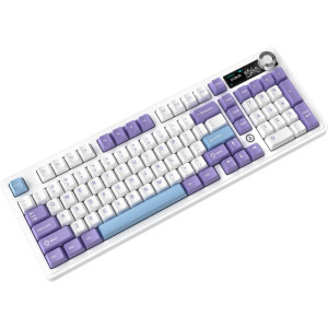 Ajazz AK980 V2 RGB White/Purple Gift Switch V2 Switch Mecanica
