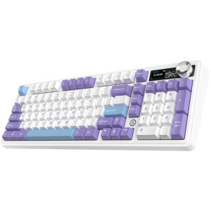 Ajazz AK980 V2 RGB White/Purple Gift Switch V2 Switch Mecanica