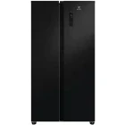 Frigider Side By Side Electrolux EAT6ME53K0, 530 L, Clasa E, No Frost, Cooling 360°, Control electronic, 177 cm, Negru
