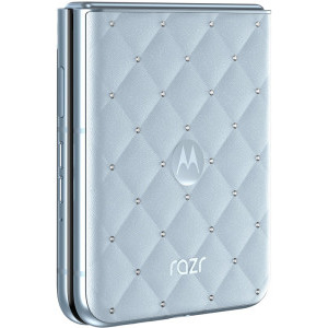 Motorola Razr 60 Swarovski, 256GB, 8GB RAM, Dual SIM, 5G, Tri-Camera, Pantone Ice Melt