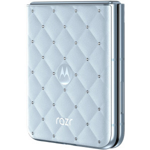 Motorola Razr 60 Swarovski, 256GB, 8GB RAM, Dual SIM, 5G, Tri-Camera, Pantone Ice Melt